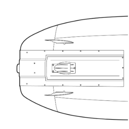 Електрическа дъска Radinn Carve Tarifa B kit G3 STD + EXT батерия бяла