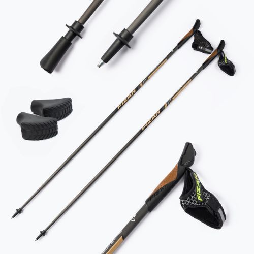 Kije nordic walking FIZAN Runner Gold złote S21CA04