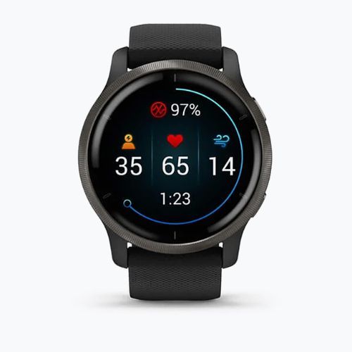 Garmin Venu 2 часовник черен 010-02430-11