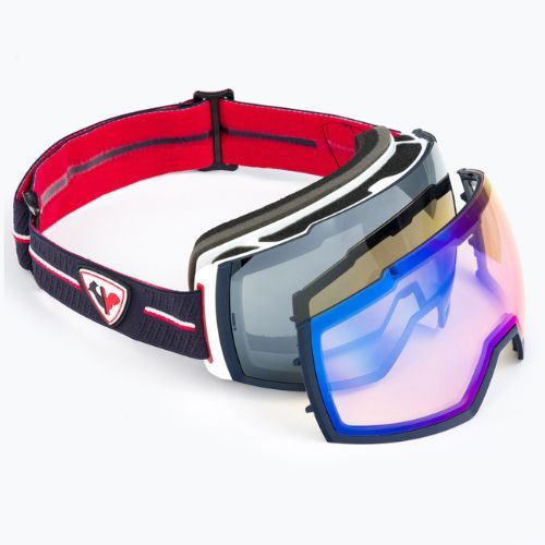 Очила за ски Rossignol Magne'lens strato/silver miror/blue miror