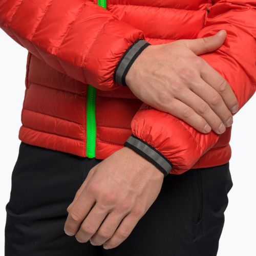 Мъжки пухени якета Rossignol Verglas Hero Hood neon red