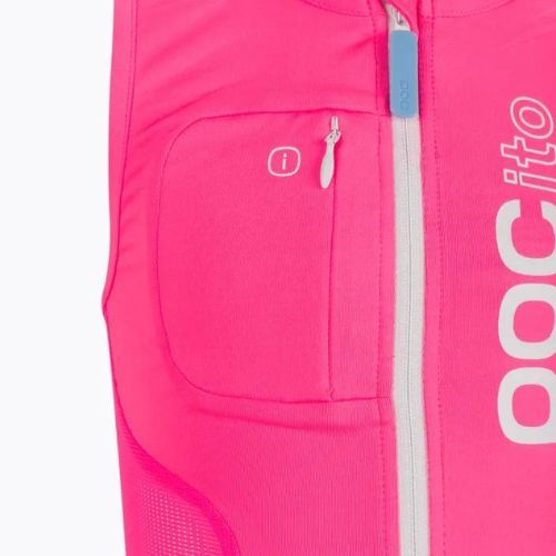 Детска предпазна жилетка POC POCito VPD Air Vest fluorescent pink