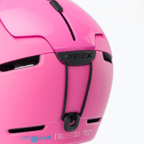 Ски каска за жени POC Obex Spin actinium pink