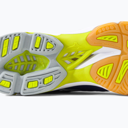 Мъжки обувки за волейбол Mizuno Wave Lightning Z3 Mid blue V1GA170571