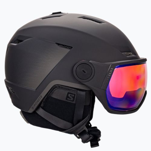Мъжка ски каска Salomon Pioneer Lt Visor Photo Sigma black L41532200