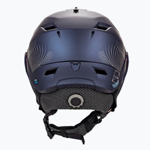 Дамска ски каска Salomon Icon Lt Visor navy blue L41199800