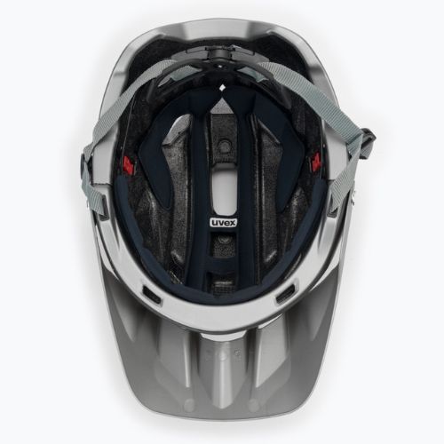 Велосипедна каска UVEX Quatro Integrale сива 410970 08