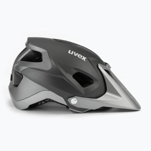 Велосипедна каска UVEX Quatro Integrale сива 410970 08