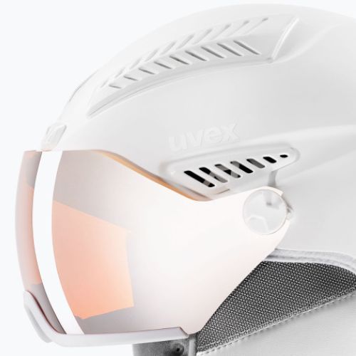 Дамска ски каска UVEX Hlmt 600 visor white 56/6/236/50