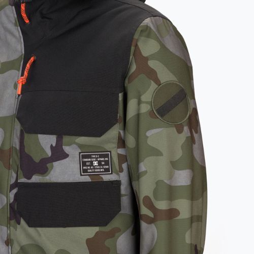 Мъжко яке за сноуборд DC Haven woodland camo castlerock