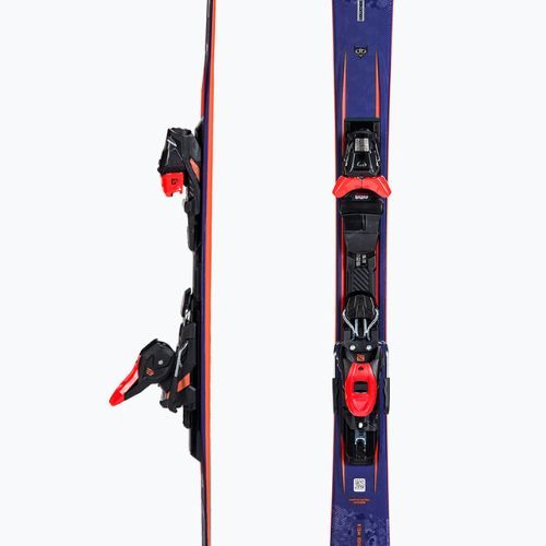 Дамски ски за спускане Salomon S/Force Fever navy blue + M11 GW L41135500/L4113230010