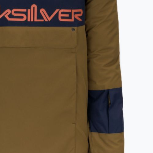 Детско яке за сноуборд Quiksilver Steeze green EQBTJ03124