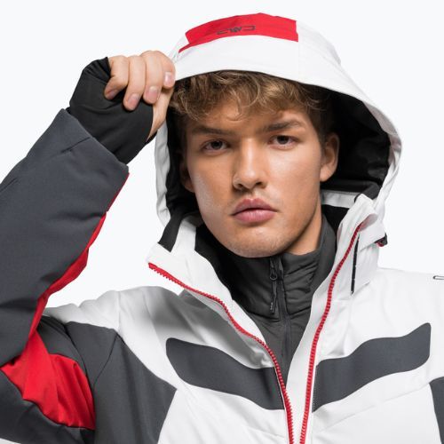 Мъжко ски яке CMP бяло 31W0327