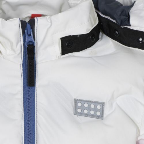 Детско ски яке LEGO Lwjori 735 бяло 11010197