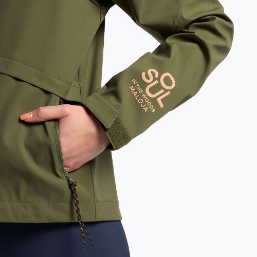 Дамско яке за много спортове Maloja W'S KranzmoosM green 32145-1-0560