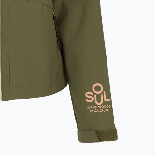 Дамско яке за много спортове Maloja W'S KranzmoosM green 32145-1-0560