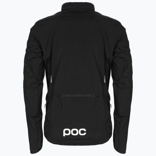 Мъжко яке за колоездене POC Pro Thermal uranium black