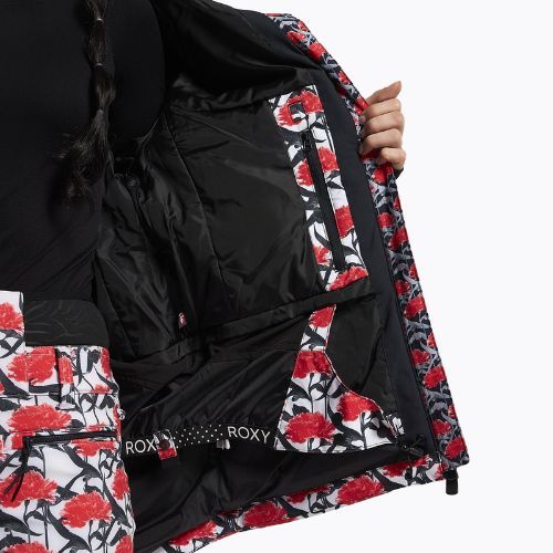 Дамско яке за сноуборд ROXY Rowley X Ski Parka 2021 bright white/white red