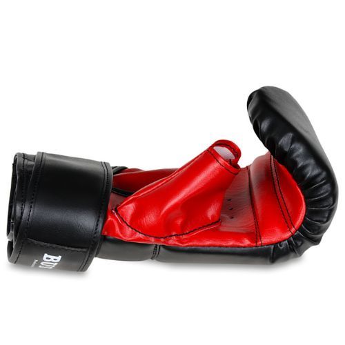 Бушидо боксови ръкавици за тренировки в торба черни Rp4