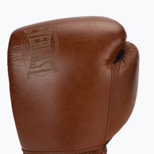 EVERLAST 1910 Класически кафяви боксови ръкавици EV1910