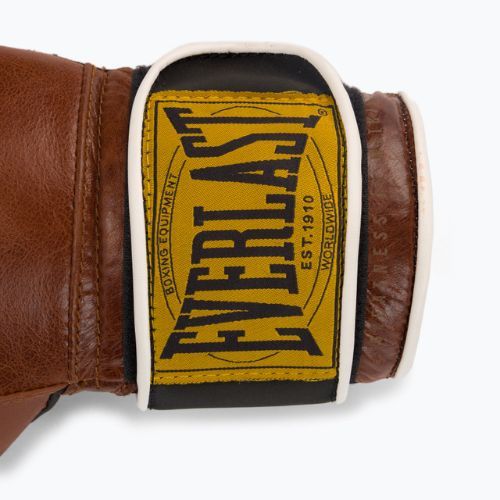 EVERLAST 1910 Класически кафяви боксови ръкавици EV1910