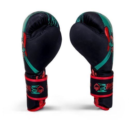 GroundGame Токсични боксови ръкавици черни 21BOXGLOTOX10