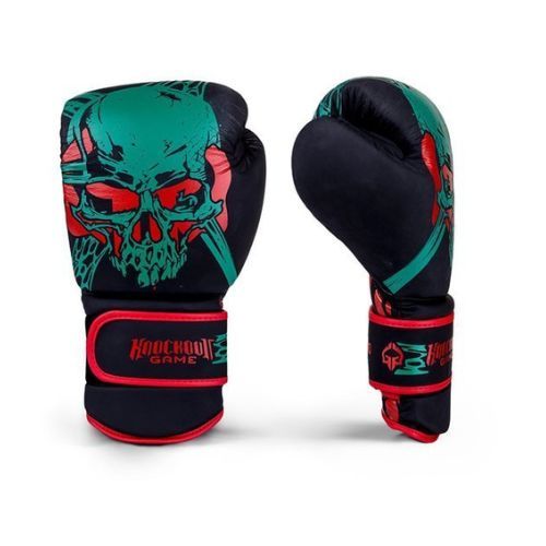 GroundGame Токсични боксови ръкавици черни 21BOXGLOTOX10