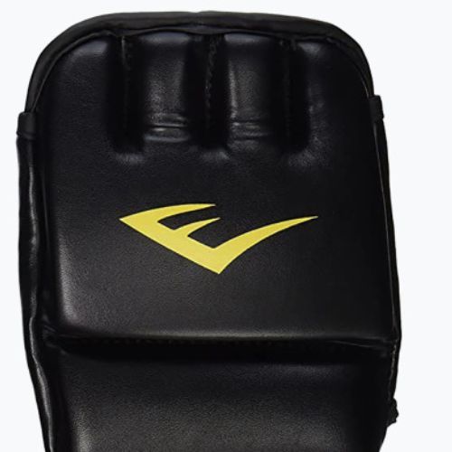 Мъжки граплинг ръкавици с палец EVERLAST MMA ръкавици черни EV7562