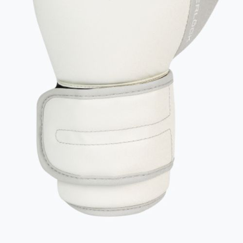 Мъжки боксови ръкавици EVERLAST Powerlock Pu white EV2200