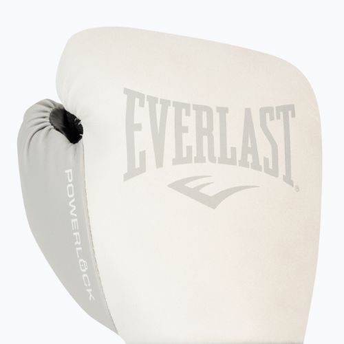Мъжки боксови ръкавици EVERLAST Powerlock Pu white EV2200