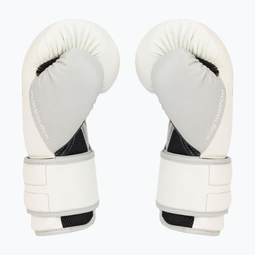 Мъжки боксови ръкавици EVERLAST Powerlock Pu white EV2200