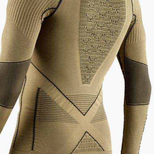 Мъжка термоактивна блуза X-Bionic Radiactor 4.0 gold/black