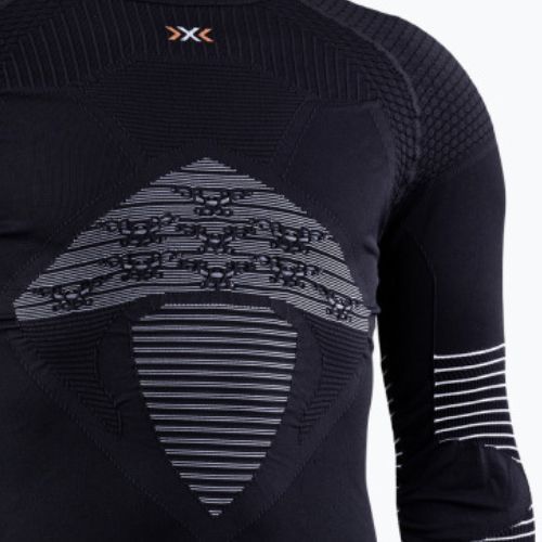 Мъжка термоактивна блуза X-Bionic Energizer 4.0 opal black/arctic white