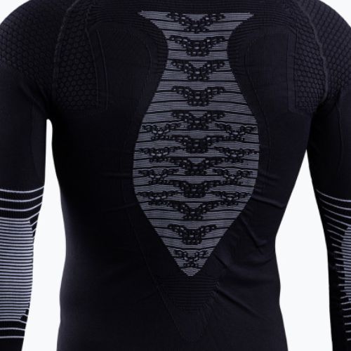 Мъжка термоактивна блуза X-Bionic Energizer 4.0 opal black/arctic white