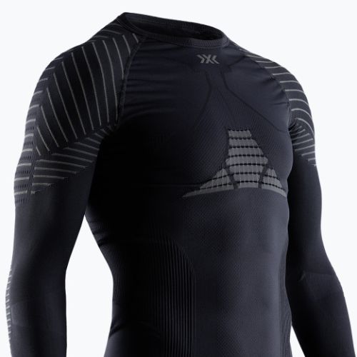 Мъжка термоактивна блуза X-Bionic Invent 4.0 LS black/charcoal