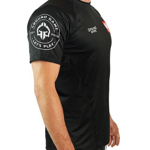 Мъжка тренировъчна тениска GroundGame Poland black 21TRTSHPOLS