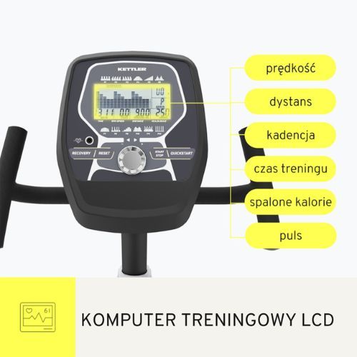 Стационарен велосипед Kettler Axos Avior R Black HT1004-100