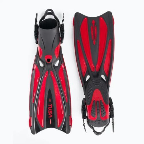 TUSA Striped Solla Fin Red SF-22 Ластици за гмуркане