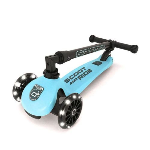 Scoot&Ride Highwaykick 3 LED детски скутер син 95030010