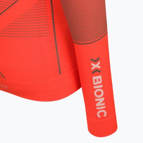 Мъжка термоактивна блуза X-Bionic Energy Accumulator 4.0 sunset orange/anthracite