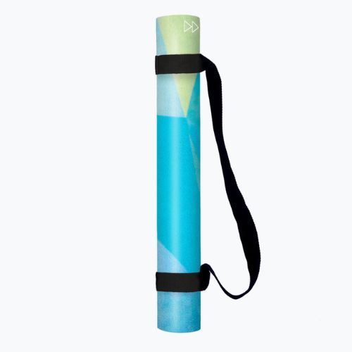 Пътуваща постелка за йога Yoga Design Lab Combo Yoga 1,5 мм цвят Geo