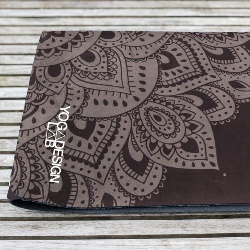 Yoga Design Lab Combo Yoga постелка за йога 1,5 мм черна Мандала Черно