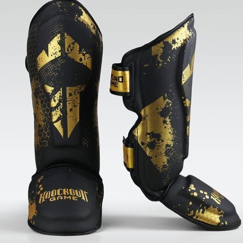 Ground Game Cage Gold предпазители за пищялки черни SHINGUCGOLDS