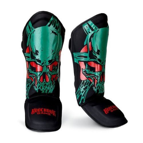 Ground Game Токсични зелени предпазители за пищялки 21SHINGUARTOXS