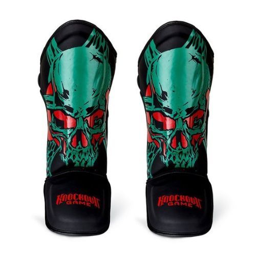 Ground Game Токсични зелени предпазители за пищялки 21SHINGUARTOXS