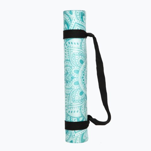 Mata do jogi Yoga Design Lab Combo Yoga 3.5 mm niebieska Mandala Turquoise