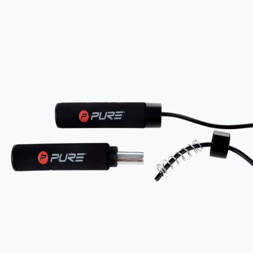 Pure2Improve Утежнено въже за скачане черно 2168