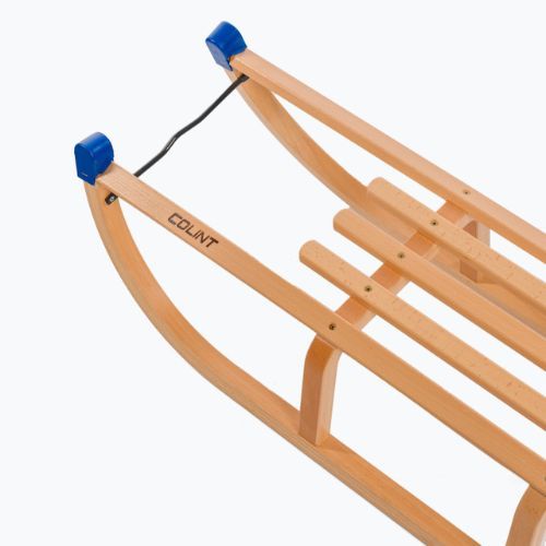 VT-Sport Davos Colint кафява дървена шейна DCL 60110