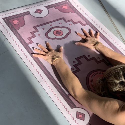 Килимче за йога PERSIANA 3 мм розово SKU-119