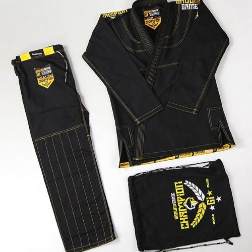 GI for Brazilian Jiu-Jitsu мъжки Ground Game Champion 2.0 черен GICHNEWBLAA1